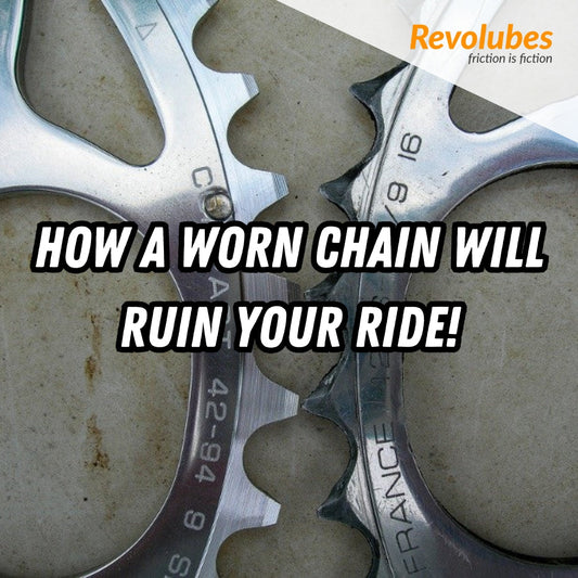 How a worn chain will ruin your ride!