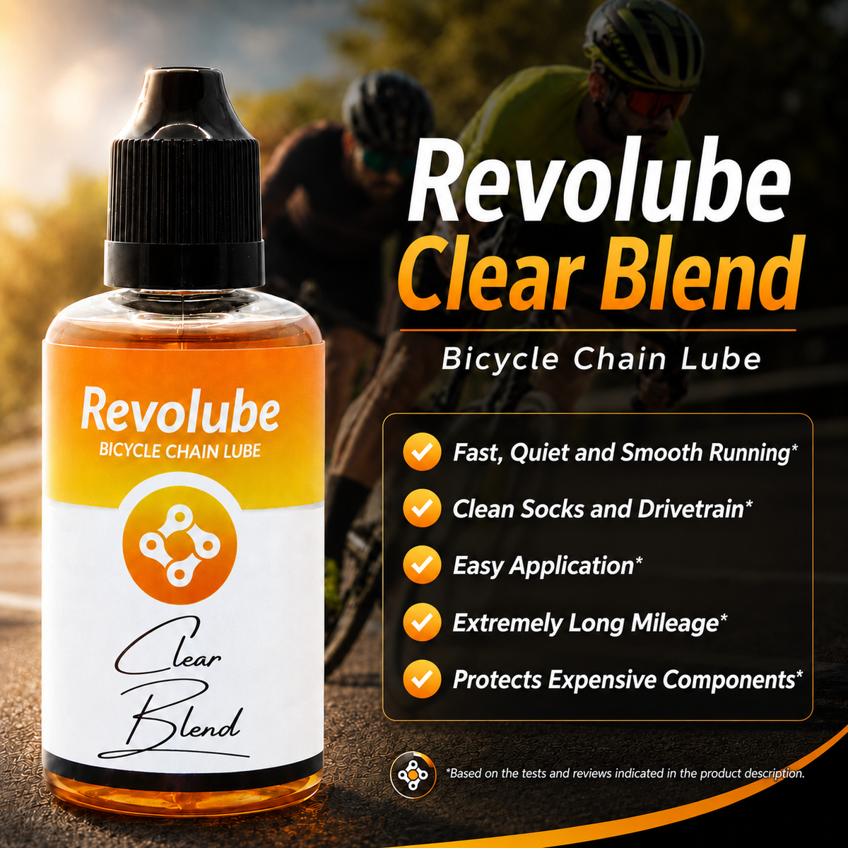 Bike Chain Lube - Clear Blend