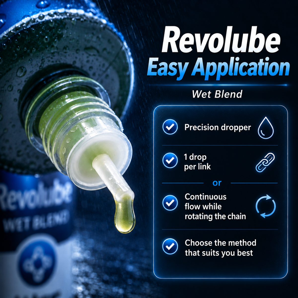 Bike Chain Lube - Wet Blend
