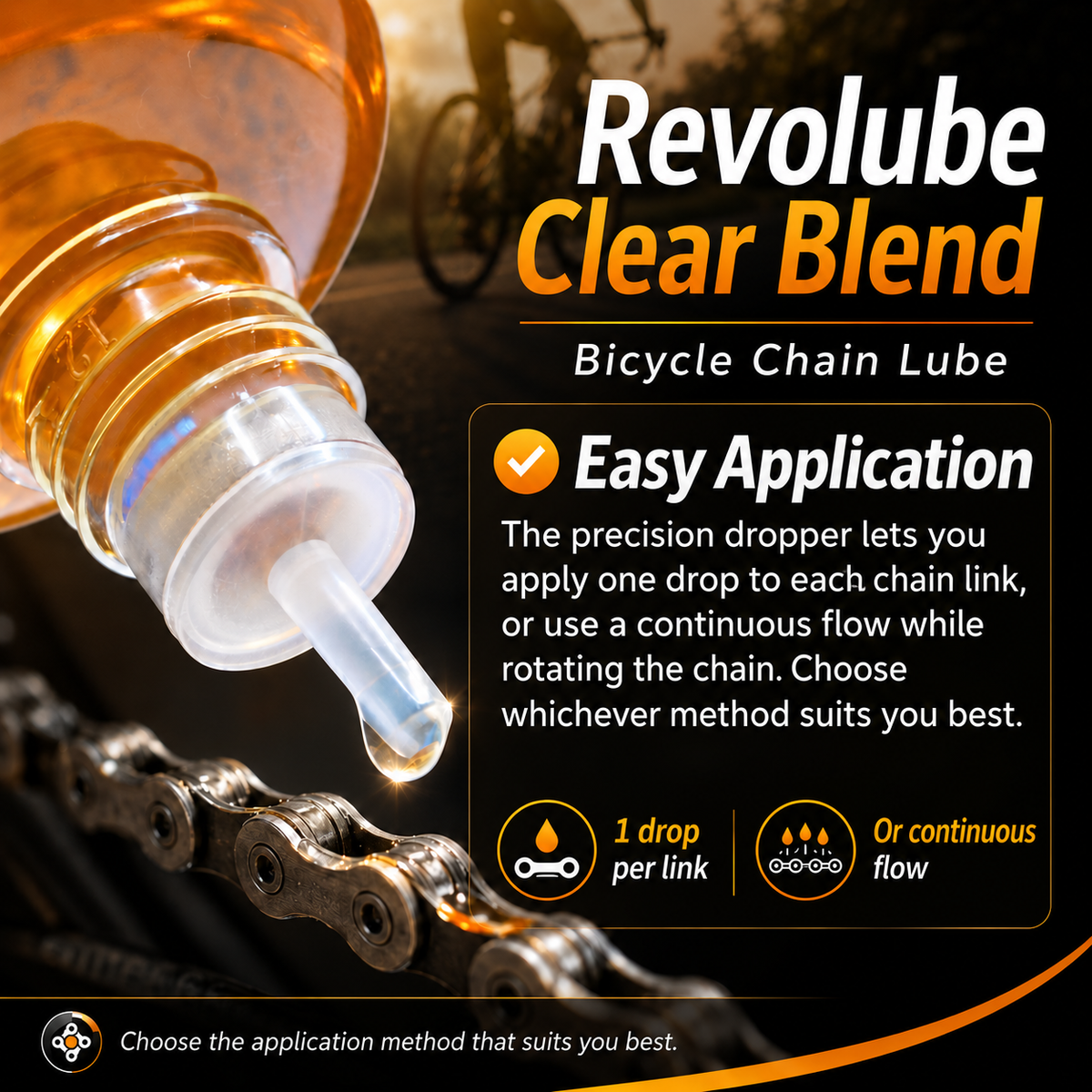 Bike Chain Lube - Clear Blend
